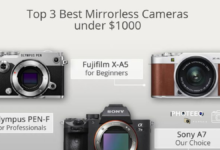 Best mirrorless camera under 1000