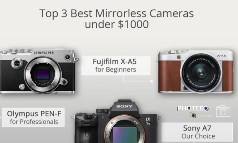 Best mirrorless camera under 1000