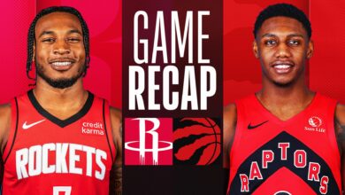 Houston Rockets vs Toronto Raptors Match Player Stats