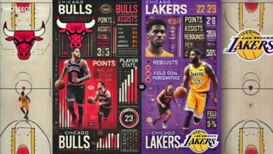 Chicago bulls vs lakers match player stats