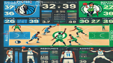 Dallas mavericks vs boston celtics match player stats