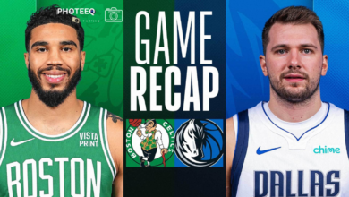 Boston celtics vs dallas mavericks match player stats