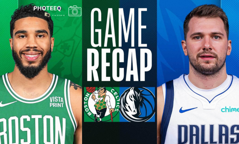 Boston celtics vs dallas mavericks match player stats